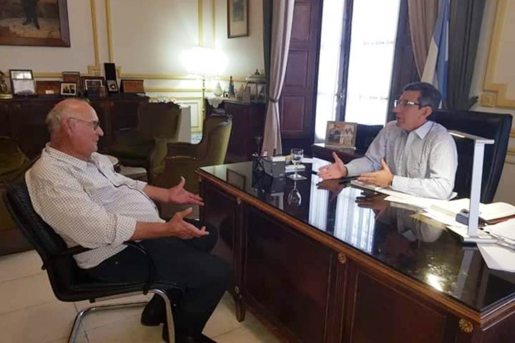 Intendente de Gobernador Martínez se reunió con el Ministro de Seguridad de la Provincia