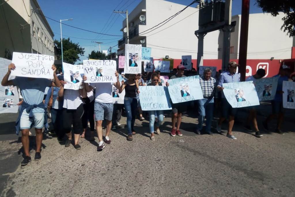 Familiares y amigos de Sandra Bordón marcharon en Goya pidiendo Justicia
