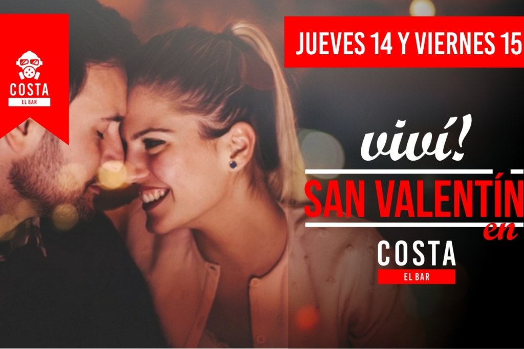 “Costa El Bar” te invita a vivir San Valentín con las mejores promos