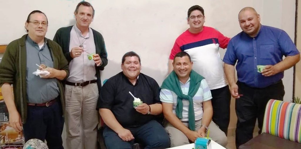 El Obispo de Goya se reunió con el Clero Joven en San Liborio