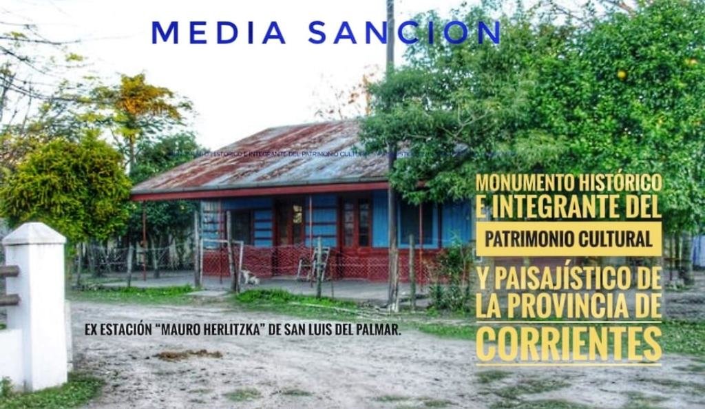 La ex estación Mauro Herlitzka a un paso de ser Patrimonio Cultural e Histórico de Corrientes