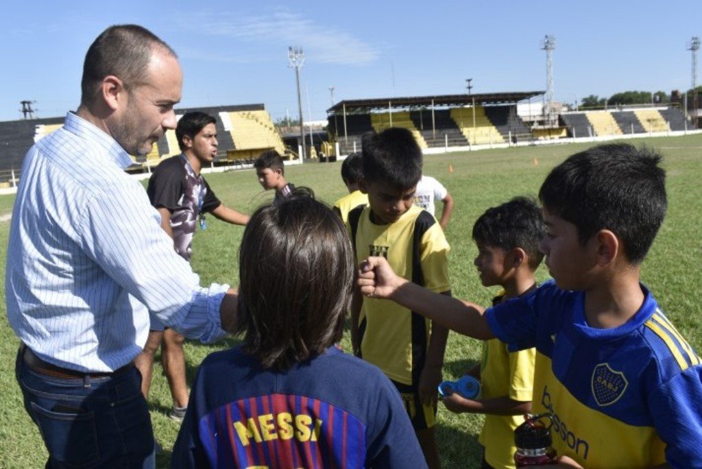 Movidos días de actividad en el Fútbol Infantil de la ciudad de Goya