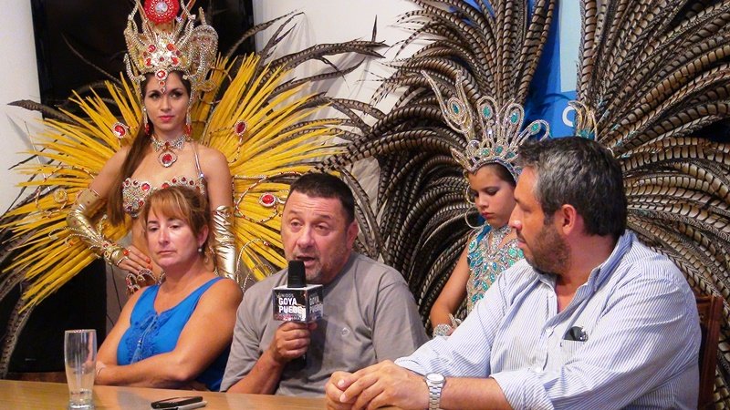 CORSOS 2017: Santa Lucía presentó sus carnavales en una conferencia antes los medios de Goya