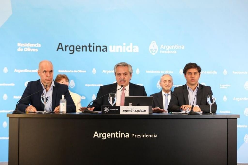 Alberto Fernández: "Argentina pasa a la fase 4 de la cuarentena"