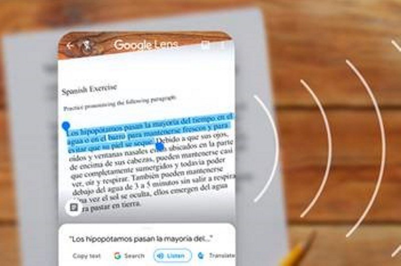 Google Lens ahora permite copiar las notas escritas a mano y enviarlas a la computadora