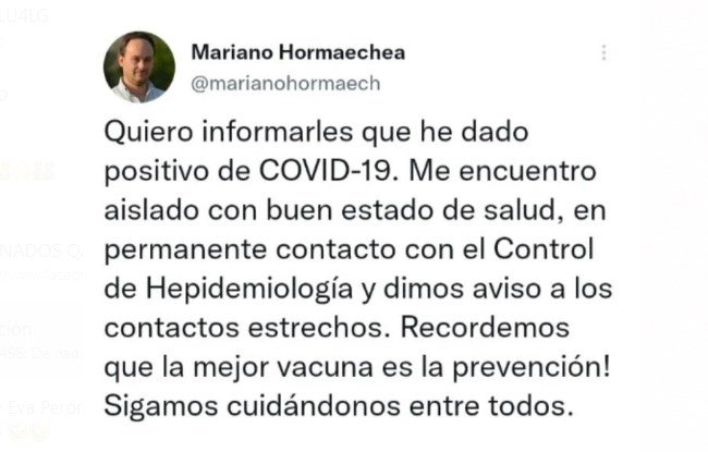 El nuevo intendente de Goya comenzará su mandato aislado por COVID-19
