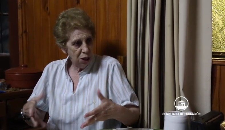 La última entrevista a la Prof. María del Carmen «Camucha» Borzatta