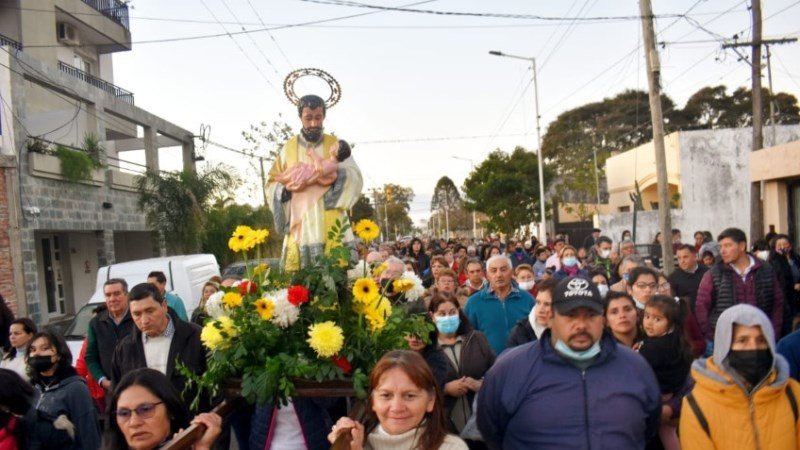 Procesión y fiesta patronal de San Cayetano en Goya