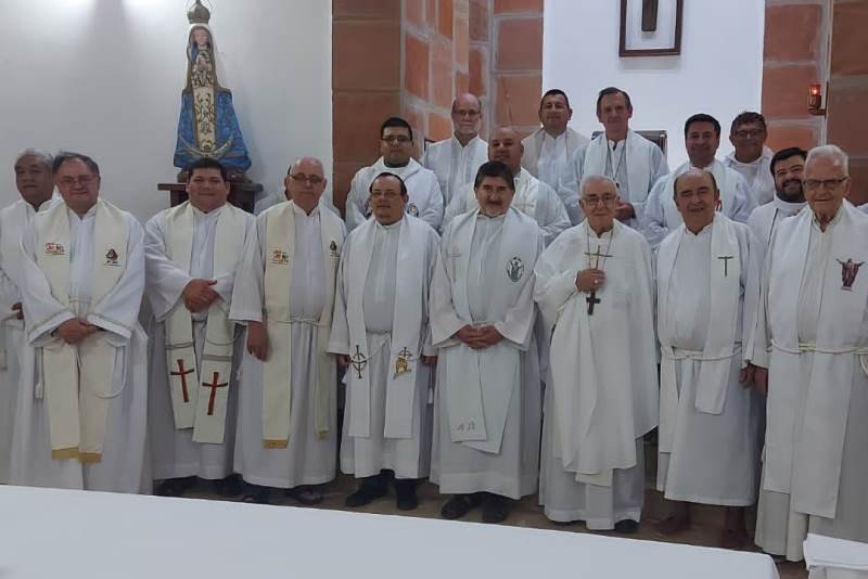 El presbiterio de la diócesis de Goya se reunió en San Liborio