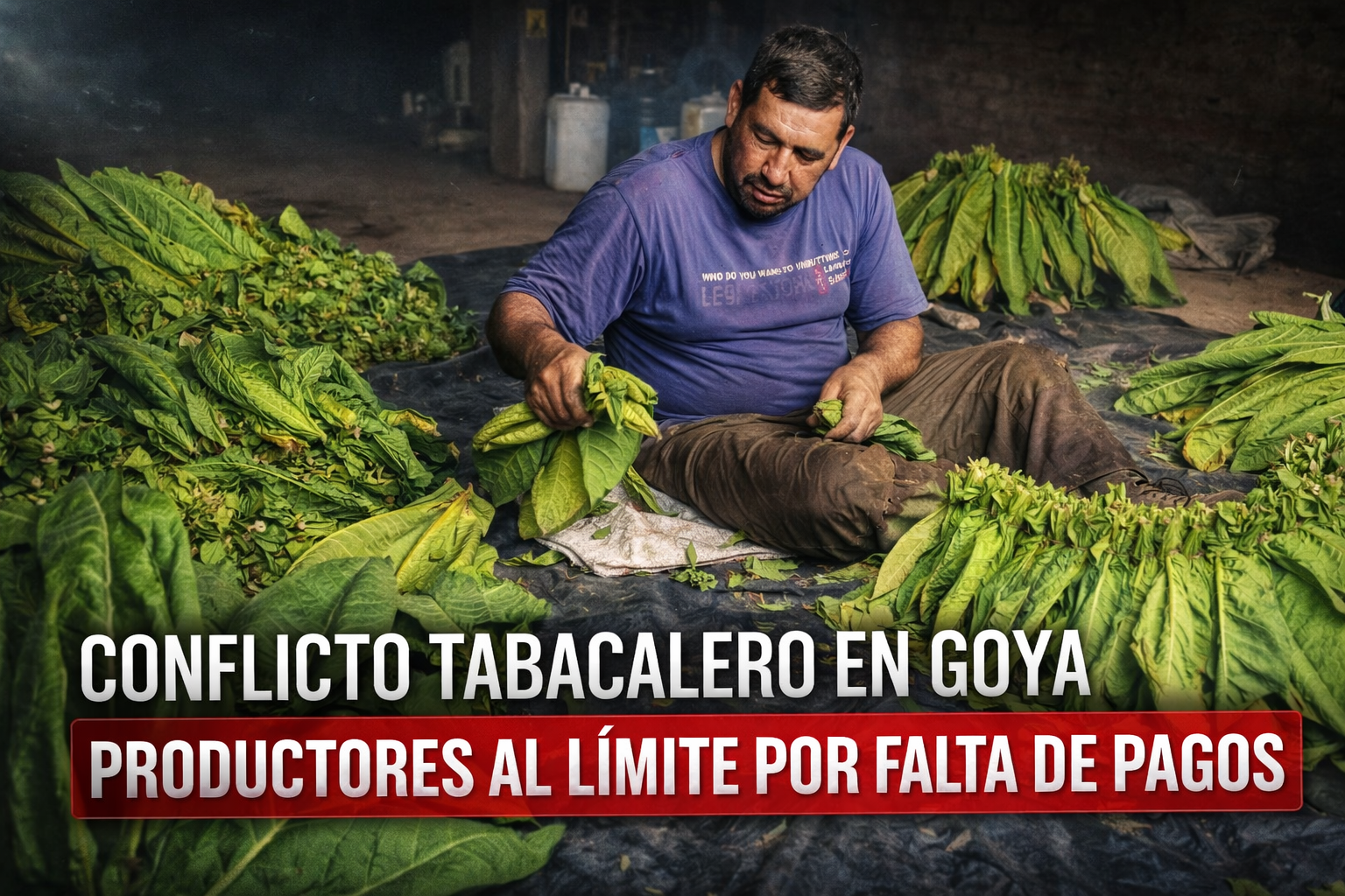 Crece el conflicto tabacalero en Goya: Concejales advierten con acciones judiciales por pagos atrasados